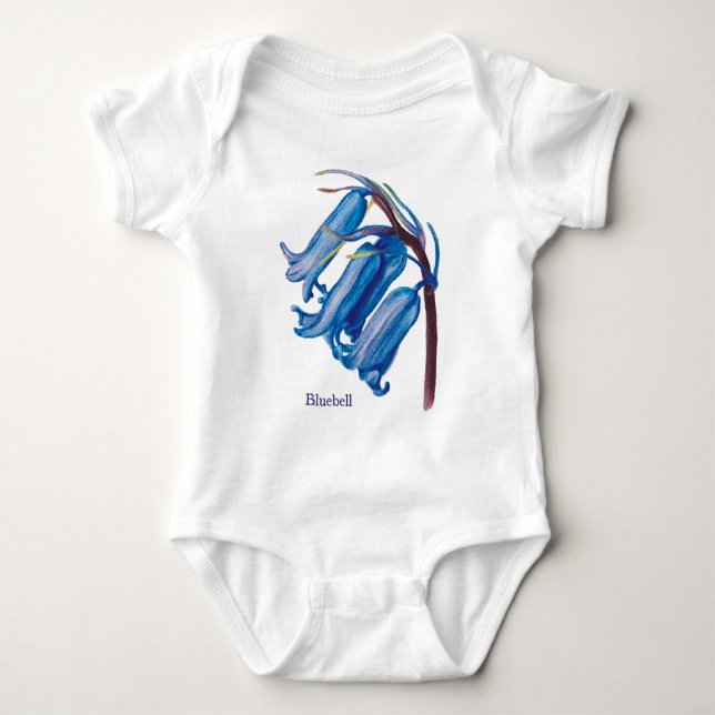 Blåklocka Tee Shirt (Framsida)