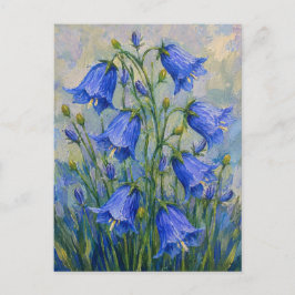 Blåklockor Blommor Vykort