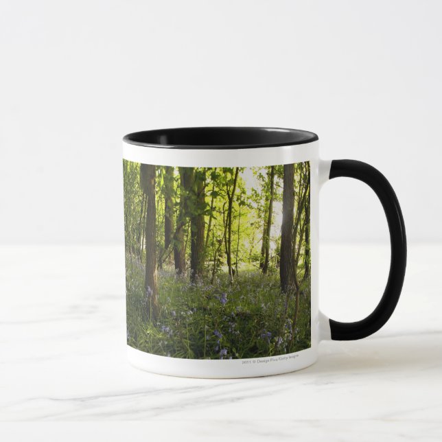 Blåklockor i en skog mugg (Höger)