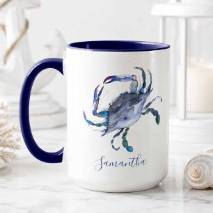 Blåkokaffe för Personlig av persikokaffe Mugg