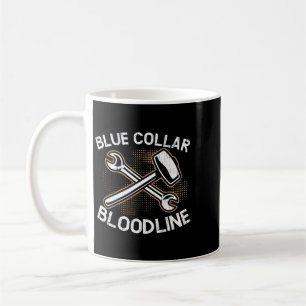 Blåkollar Bloodline Brickmason Construction Bric Kaffemugg