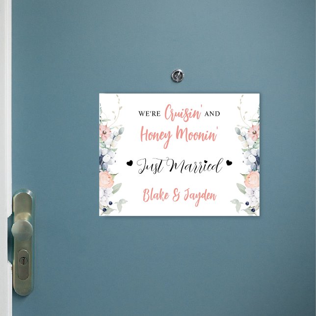 Blåkorallagets Blommigt Bride and Groom Cruise Mag (Skapare uppladdad)