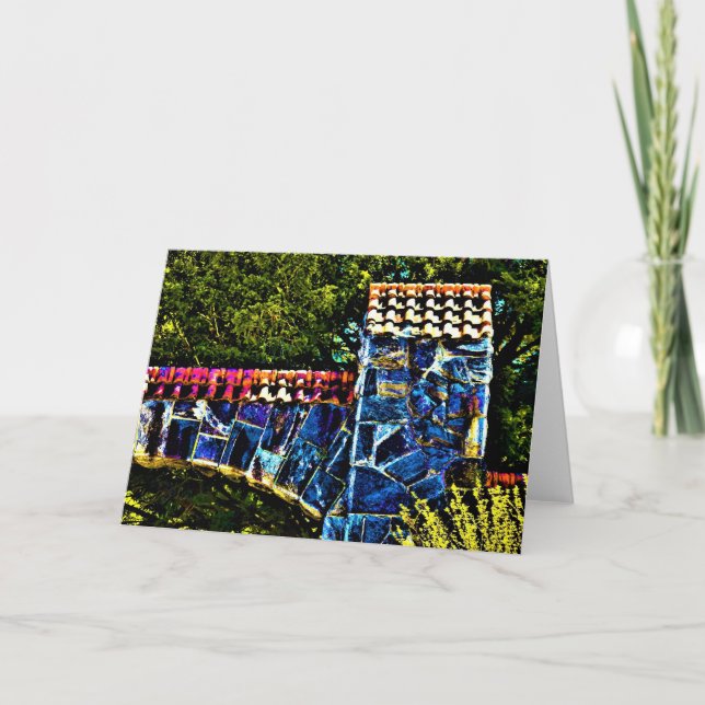 Blåkorgen, kort (Framsida)