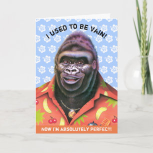 Blåkortets Vain Gorilla-design. Kort