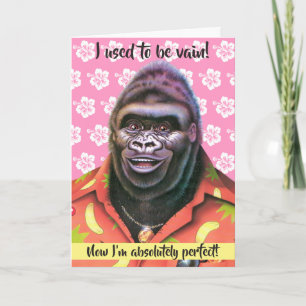 Blåkortets Vain Gorilla-design. Kort