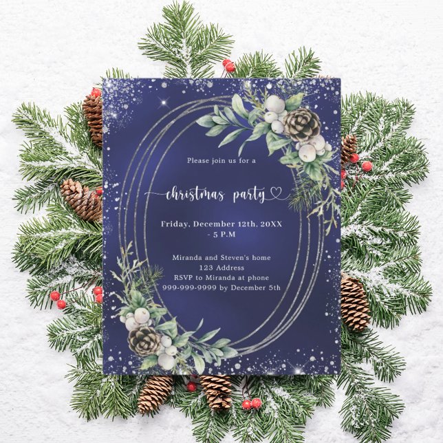 Blåkosnöt, julfest i gräs glitter (Skapare uppladdad)