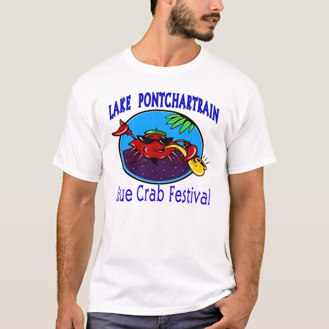 Blåkrabbfestival Tee Shirt (Framsida)