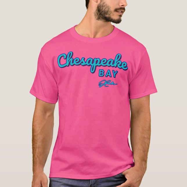 Blåkrabbkrabba i Chesapeake Bay (tvåsidig) T Shirt (Framsida)