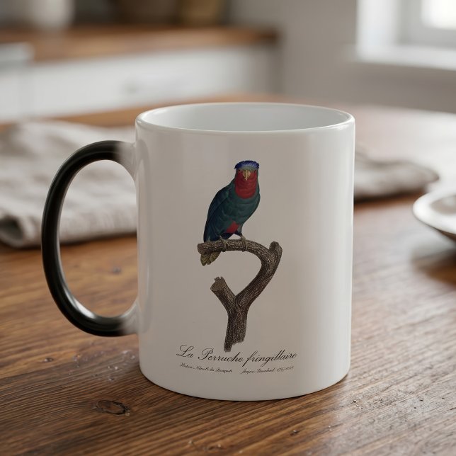 Blåkronad lorikit, Vini Australis Magisk Mugg (Blue-Crowned Lorikeet, Vini Australis. Color Morph Mug)