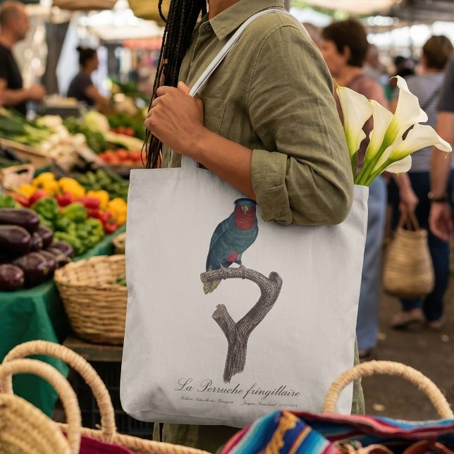Blåkronad lorikit, Vini Australis Tygkasse (Blue-Crowned Lorikeet, Vini Australis. Tote Bag )