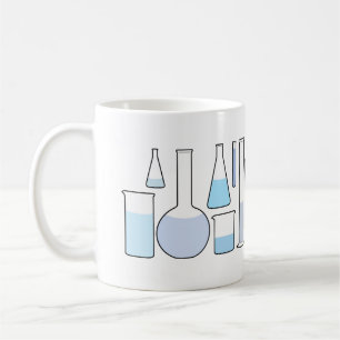 Blålaboratorieglas Kaffemugg
