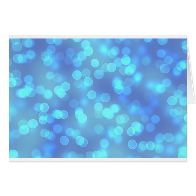 Blålagunbakgrund Hälsningskort (Framsidan Horizontal)