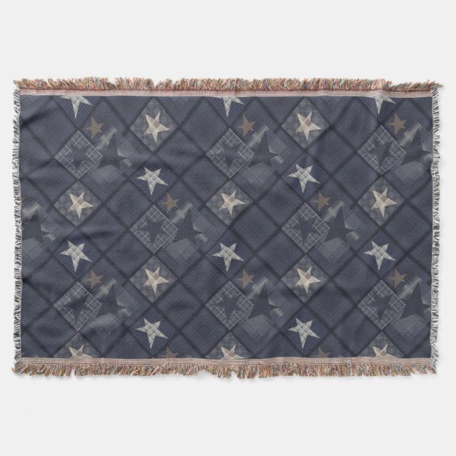 Blålappverk Filt (Framsidan)