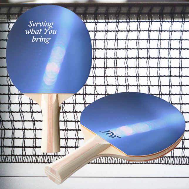 Blåljusreflektion Pingisracket (Skapare uppladdad)
