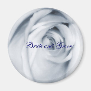 Blåmagnet ro Bride and Groom Magnet