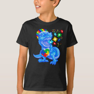 Blåmånsblått doft T Rex Shirt