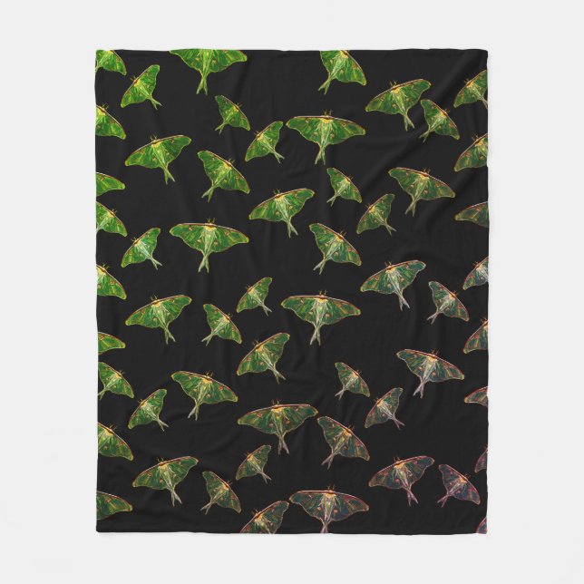 Blåmånsmattans Fleecefilt (Framsidan)