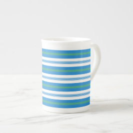Blåmånsmunkstol Rand Bone China Mugg Benporslin Mugg