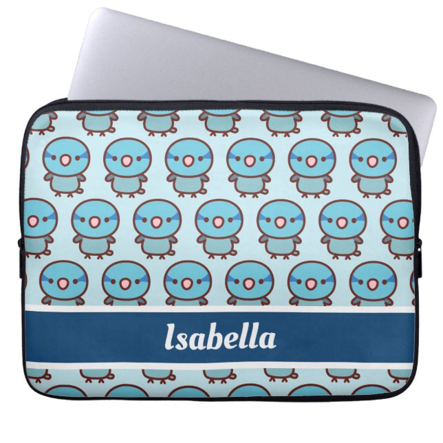 Blåmanssköldpadda Laptop Fodral (Framsidan)