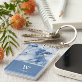 Blåmarmor abstrakt mönster