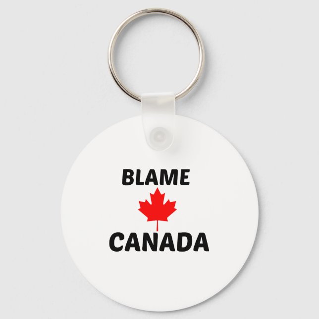 BLAME CANADA NYCKELRING (Framsida)