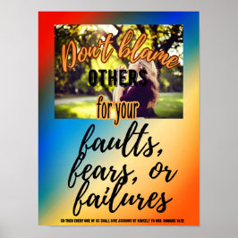 Blame Övrigt Poster