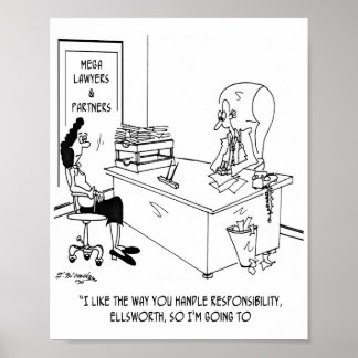 Blame Saker på Junior Partner Poster