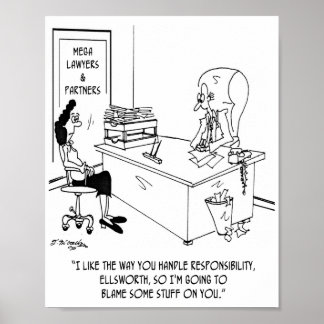 Blame Saker på Junior Partner Poster