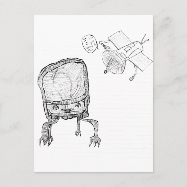 Blame Vykort (Framsida)