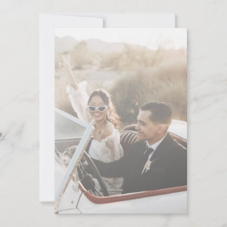 BlåMedelhavsbrickan Bröllop tackkort Inbjudningar