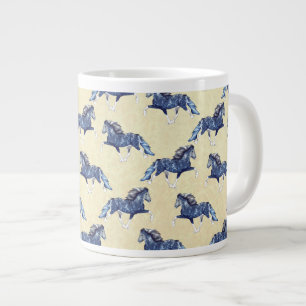Blámóða 2 Blue Islands Horse Jumbo Mugg