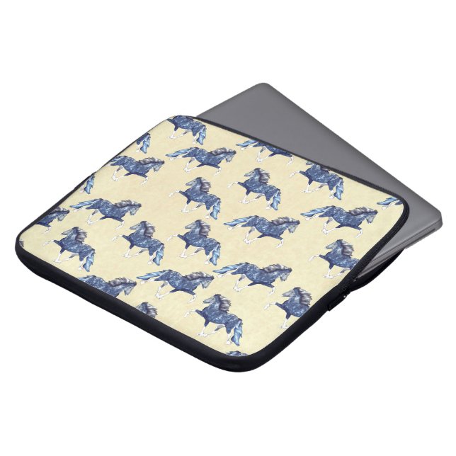 Blámóða 2 laptop fodral (Framsida topp)