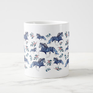 Blámóða Jumbo Mugg