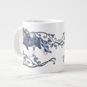 Blámóða Jumbo Mugg