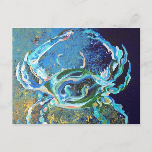 Blåmodeller Vykort (Framsida)