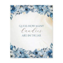 Blåmodern Blommigt Vattenfärgsbabyskor