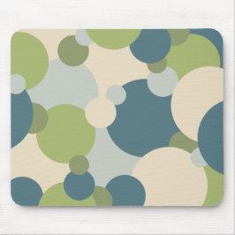 Blåmolekyler för grönt musmatta