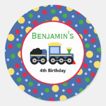 Blåmotor från Tåg och kolbil födelsedag