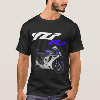 Blåmotorcykel R1 T Shirt