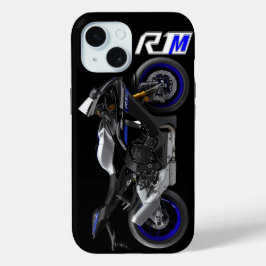 Blåmotorcykel R1M