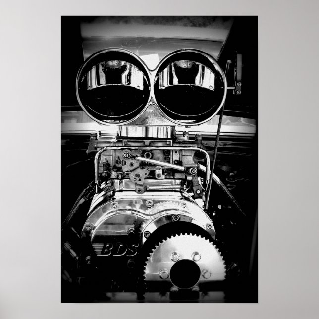 Blåmotordrivna Poster (Framsidan)