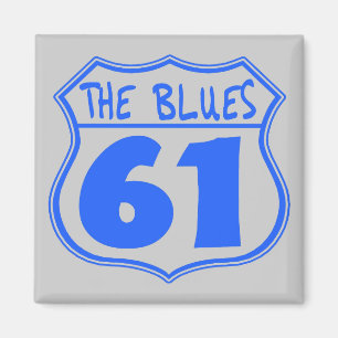 Blåmotorvägen 61 magnet
