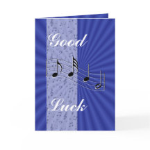 BlåMusicnote-remsor-anpassa valfri tillfälle