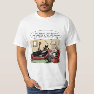 Blåmusiker i terapi t shirt