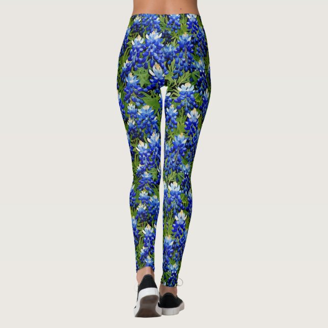 Blånät Leggings (Baksida)