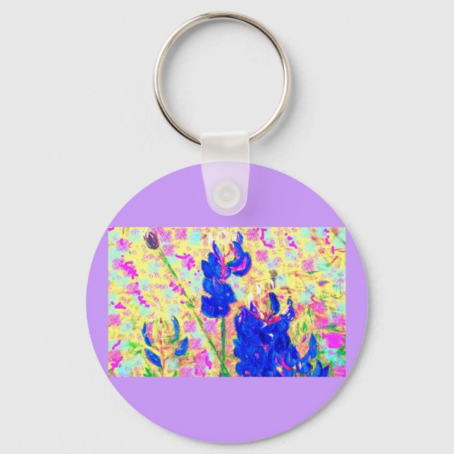 blånät nära nyckelring (Framsida)