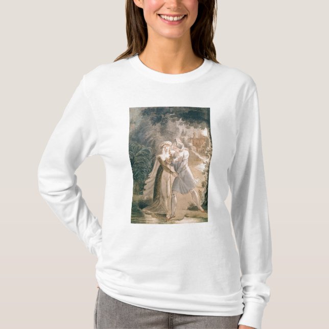Blanca och Abon Hamet Tee Shirt (Framsida)