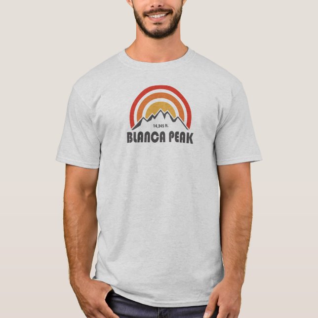 Blanca Peak T Shirt (Framsida)