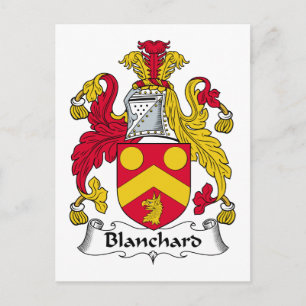 Blanchard-familjestöd Vykort