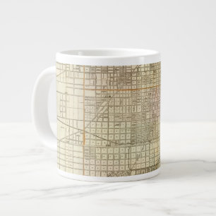 Blanchards guide karta of Chicago Jumbo Mugg